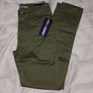 Limited Too Big Girls Stretch Twill Pants